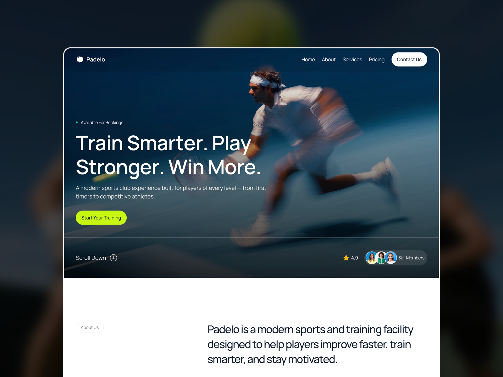 Solarize — Free Landing Page Website Template by Hammad Arif — Free Landing Page Template for Framer by Hammad Arif preview
