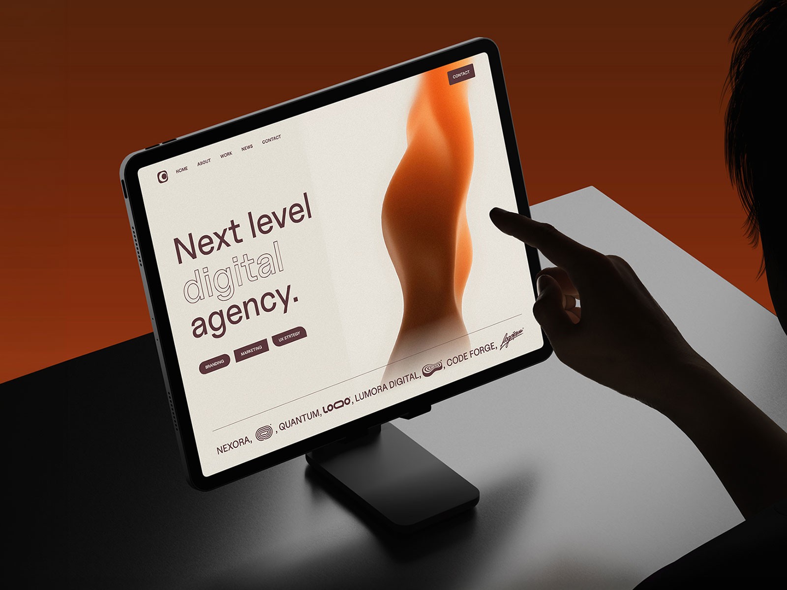 Solvo X — Free Agency Framer Template preview