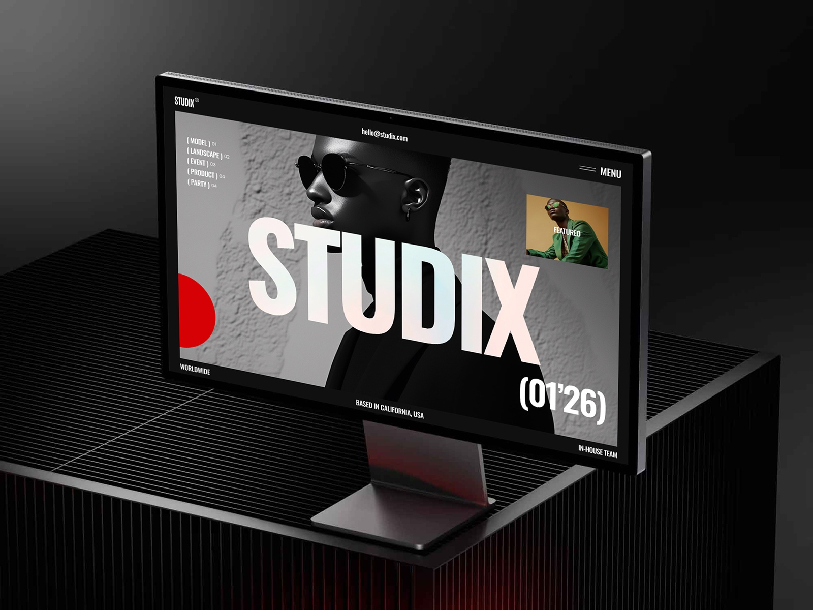 Studix — Free Photography Studio Framer Template preview