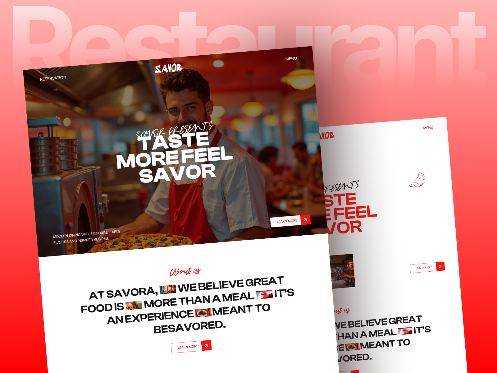 Susegaad: Free Restaurant Website Template by Anthony Stephen Mendes — Free Food Framer Template preview