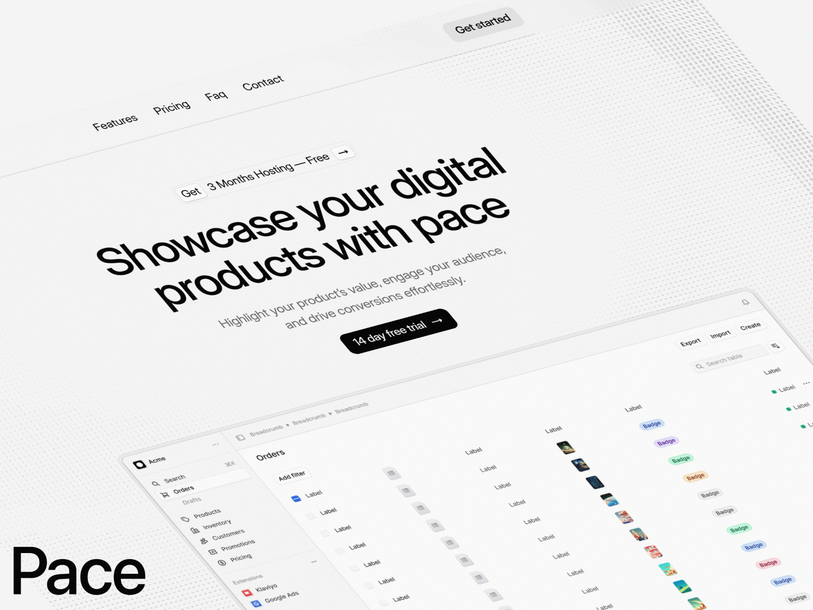 Tag — Free SaaS Website Template by Plaiter — Free Finance Template for Framer by Plaiter preview