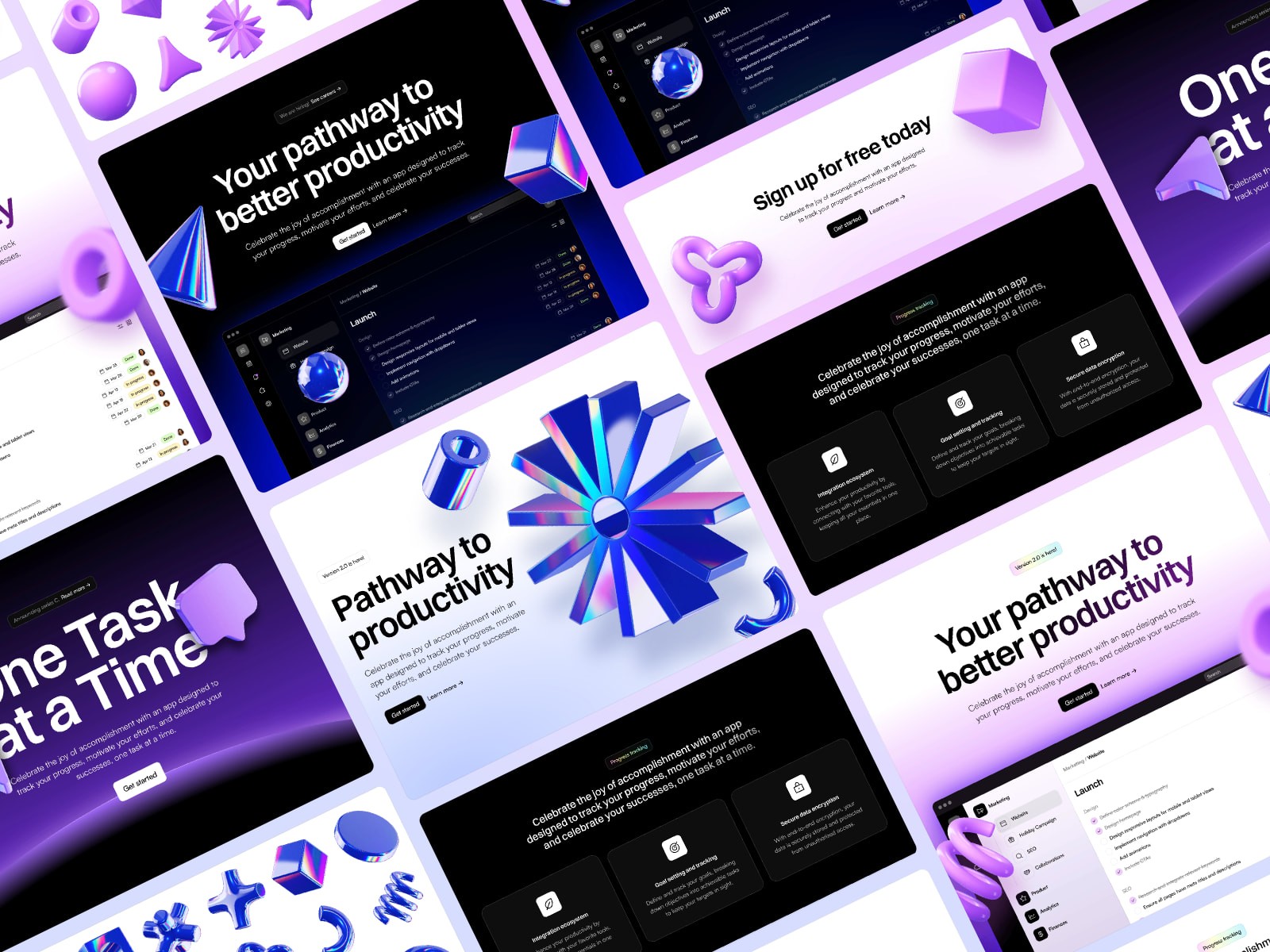 Taskible — Free Landing Page Framer Template preview