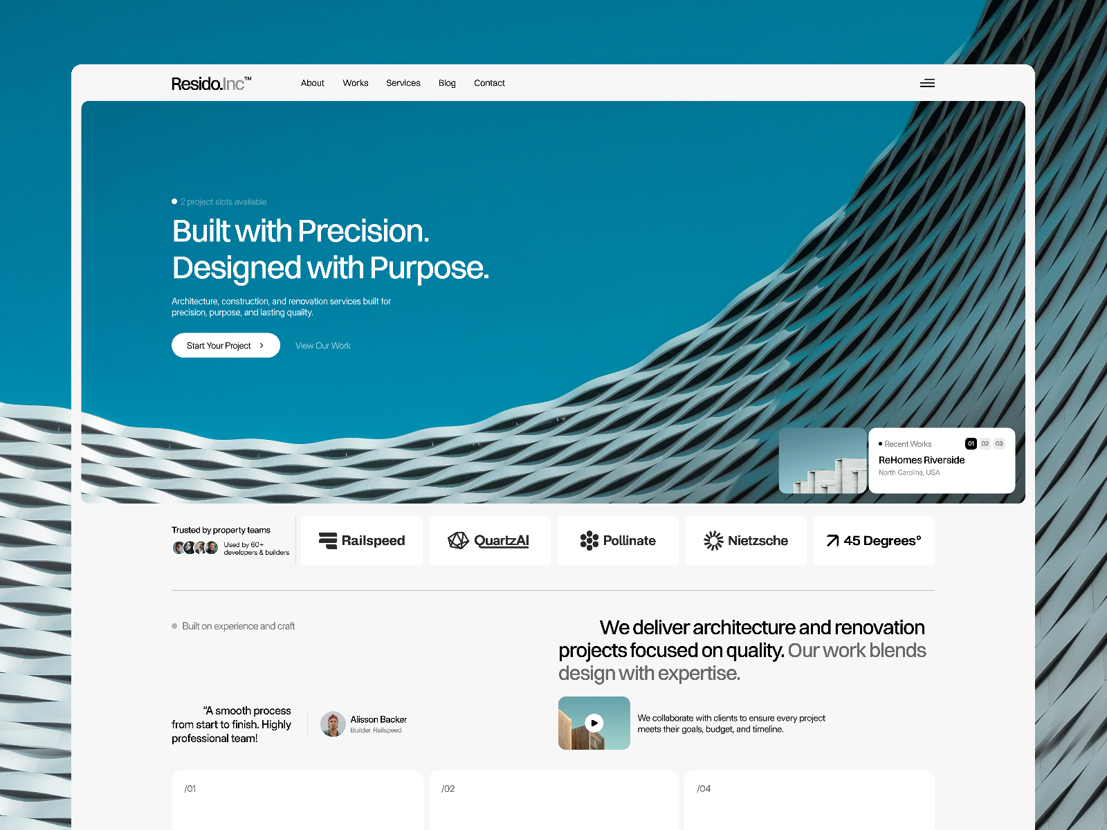 Transom — Free Real Estate Website Template by Wes Jones — Free Real Estate Template for Framer by Wes Jones preview