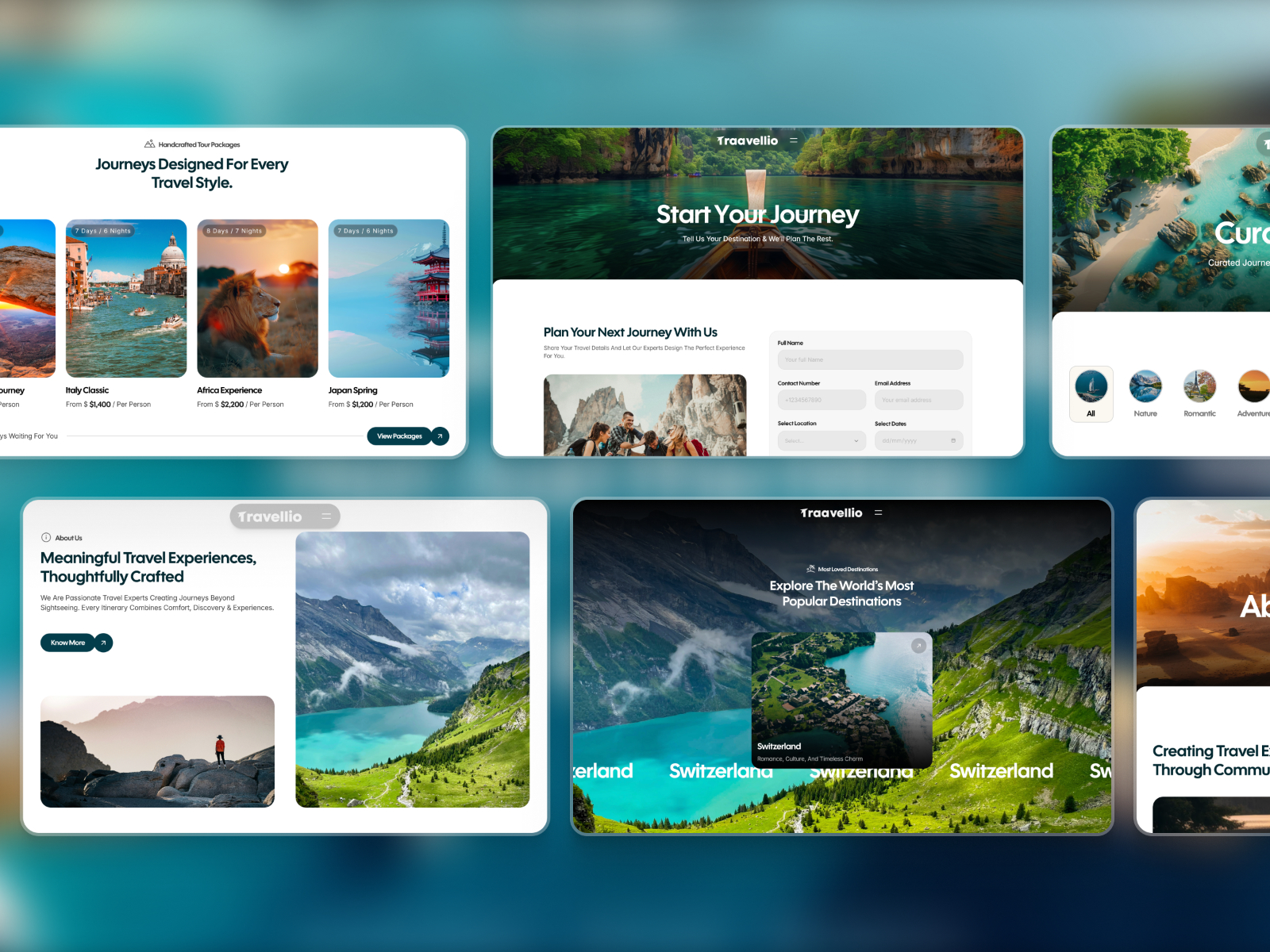Travora — Free Free Website Template by Pilgrims Design — Free Travel Template for Framer by Pilgrims Design preview