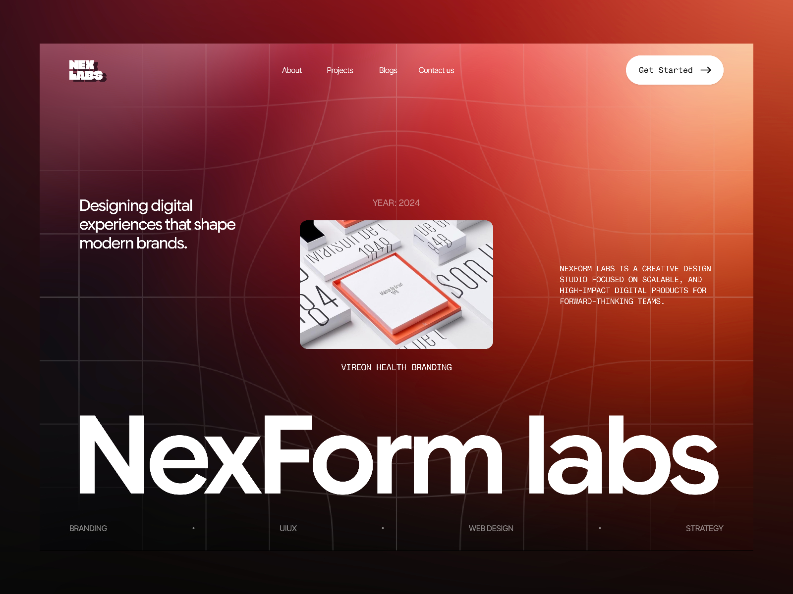 UltraMinimal: Free Portfolio Website Template by Edoardo Galati — Free Portfolio Framer Template preview