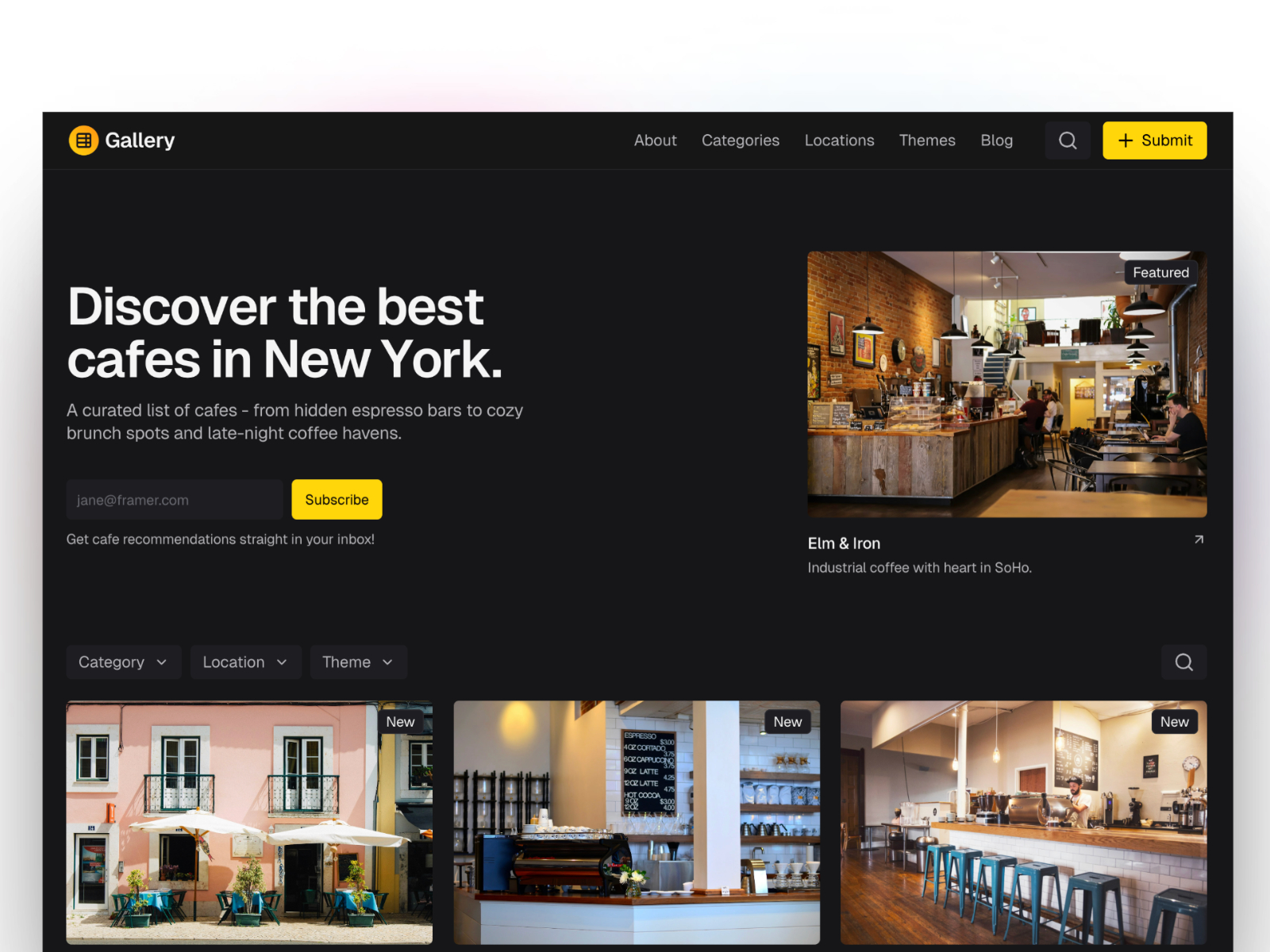 Un1 Versal: Free Portfolio Website Template by Mr. Cosmos — Free Education Framer Template preview