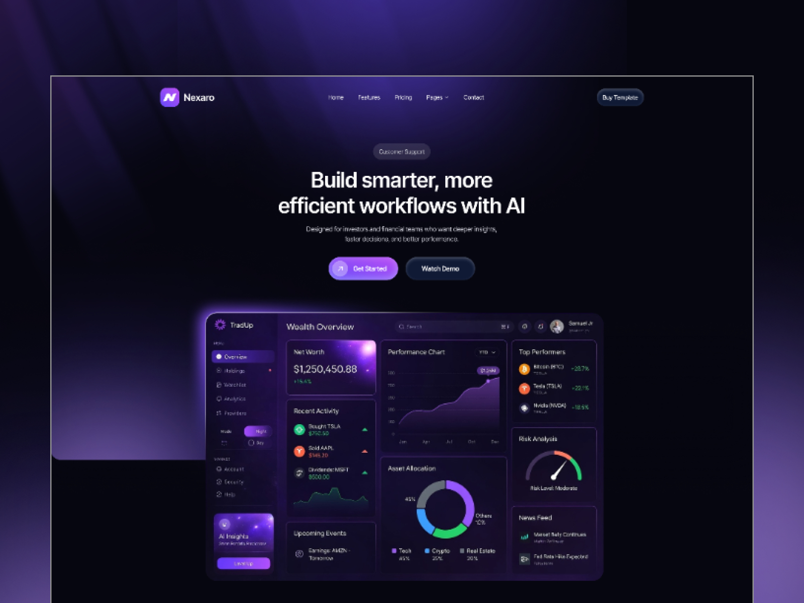 Utomic: Free Agency Website Template by RedDevs — Free Agency Framer Template preview