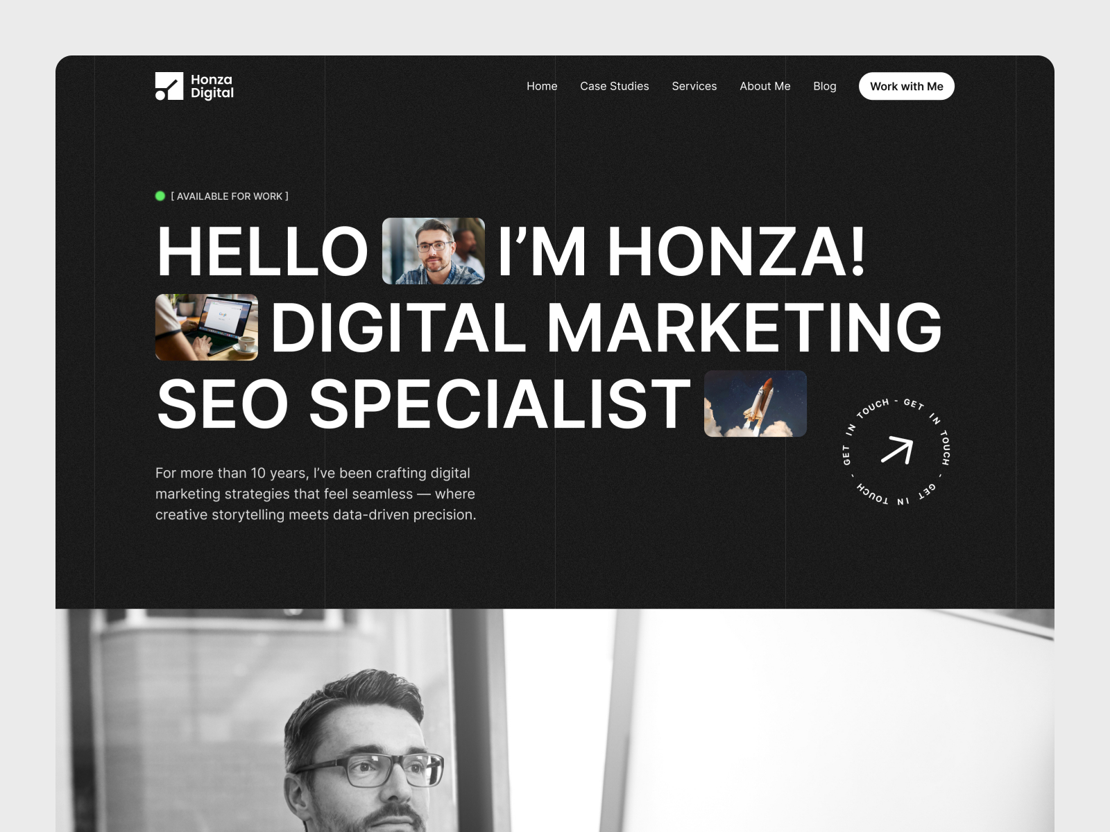 Vante — Free Portfolio Website Template by Naquash Mohtesham — Free Portfolio Template for Framer by Naquash Mohtesham preview