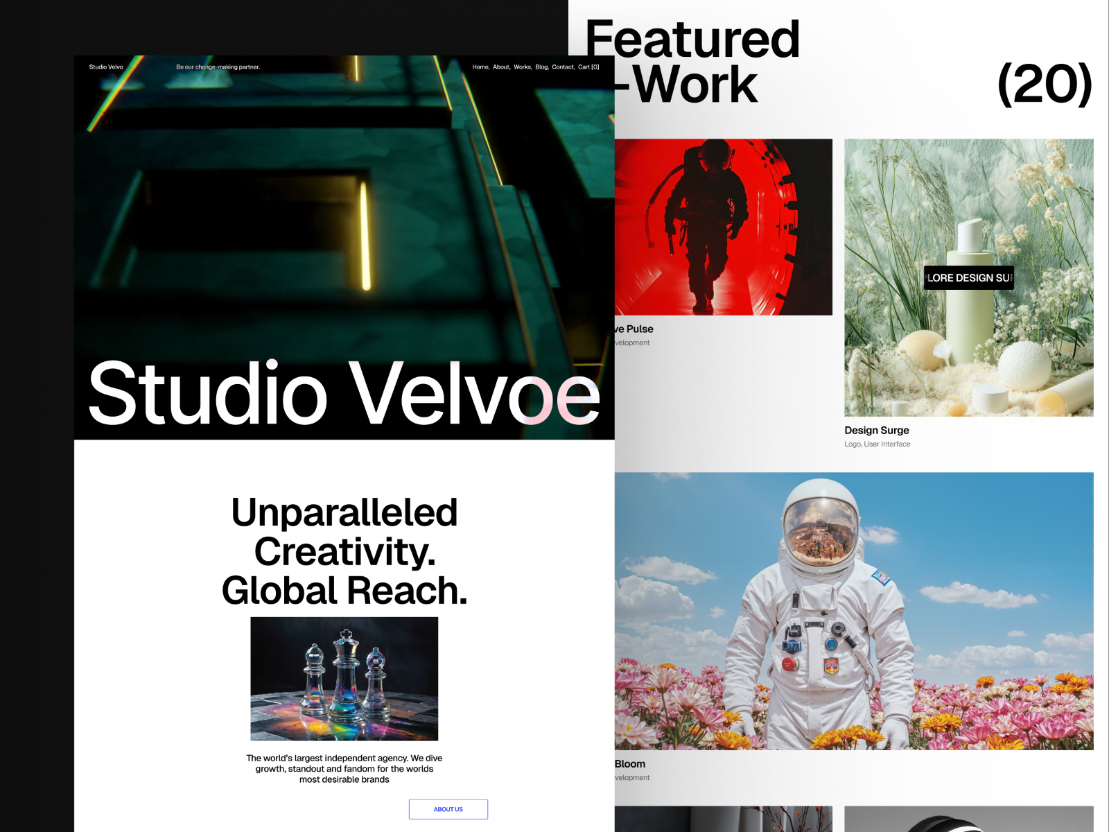 Velvoe — Free Finance Framer Template preview