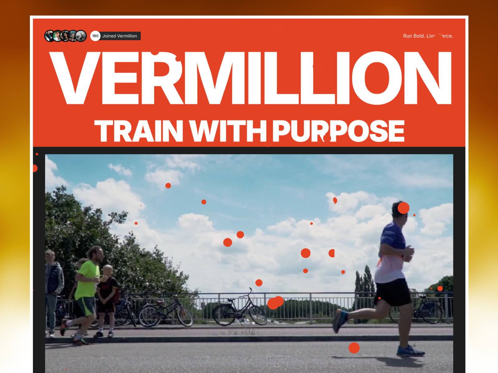 Vermillion — Free Education Framer Template preview