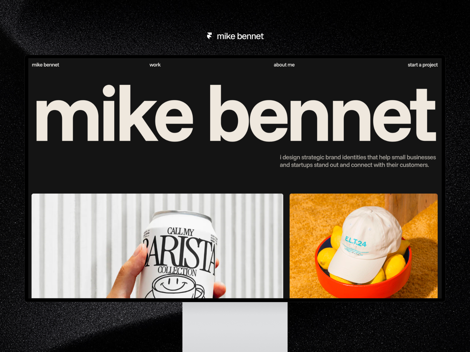 Vick Work — Free Portfolio Website Template by Mode On — Free Portfolio Template for Framer by Mode On preview