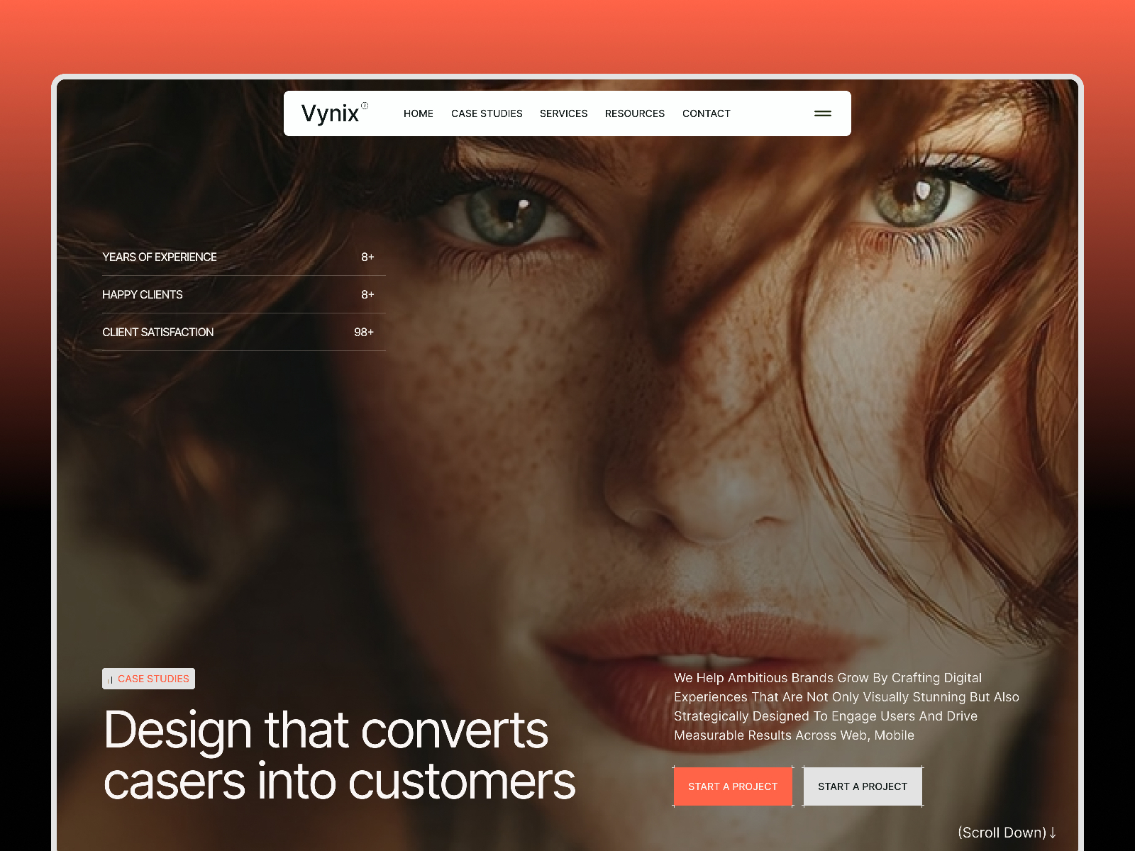 Vynix — Free SaaS Framer Template preview
