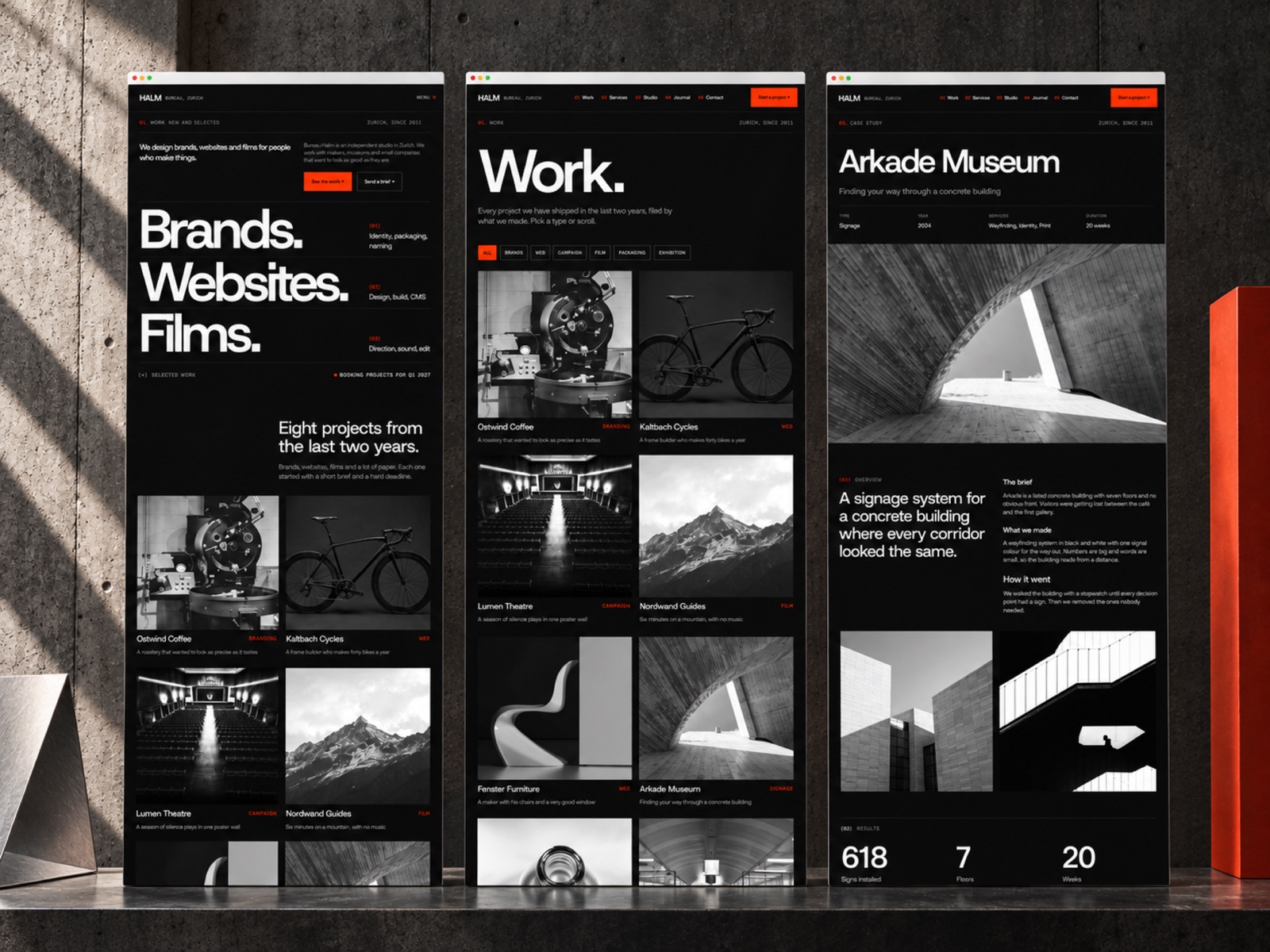 Workblock — Free Agency Template for Framer by John Nicholson preview