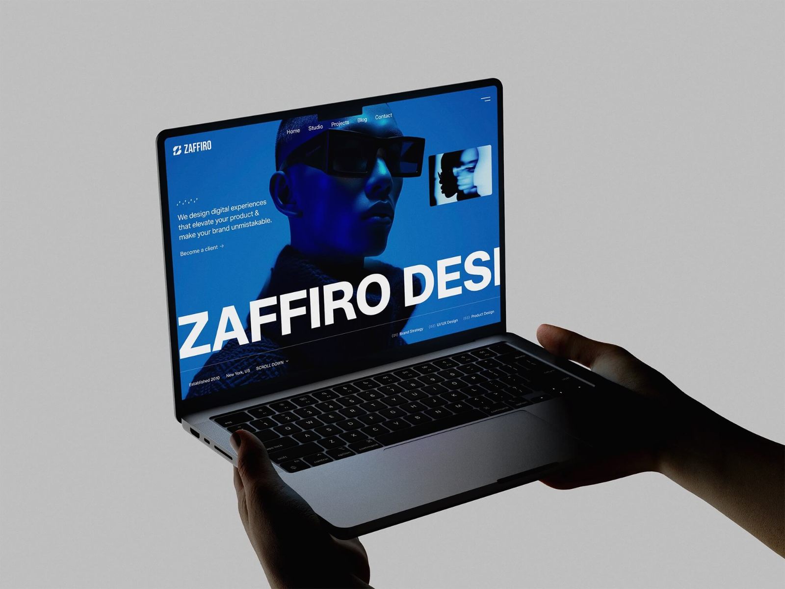 Zaffiro - Free Agency Framer Template preview