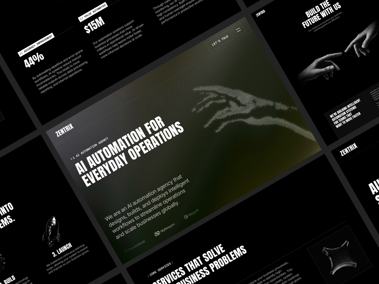 Zentrixx — Free Automotive Framer Template preview