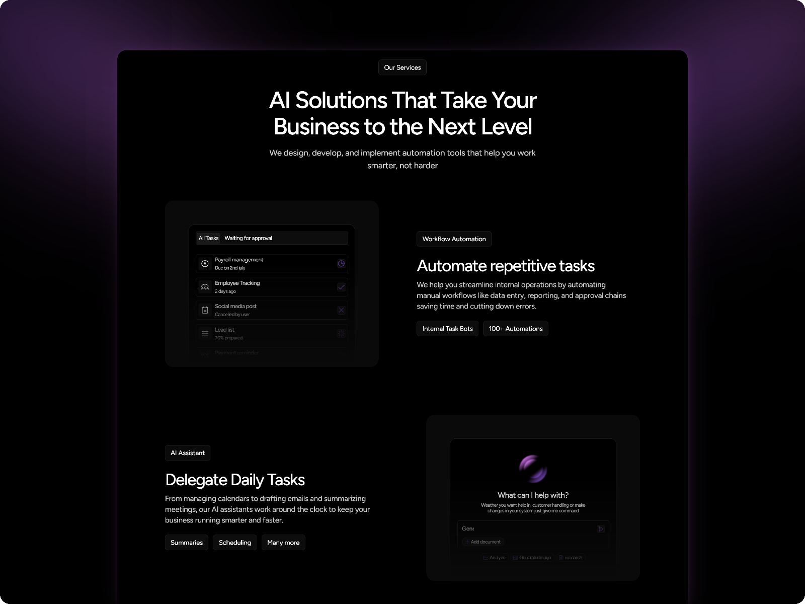 Zenvaro — Free AI Website Template by Rubik - Full Stack Design Partner — Free Web3 Template for Framer by Rubik preview